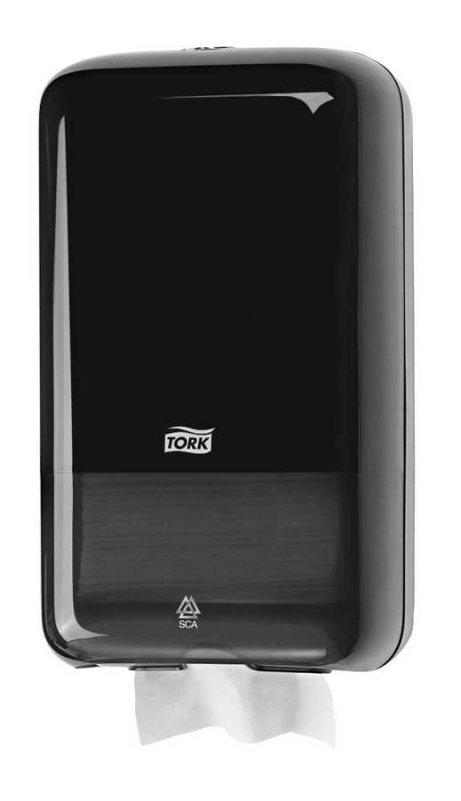 Tork Dispanser Katlamalı Tuvalet Kağıdı Aparatı Siyah t3*