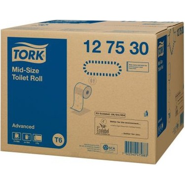 TORK TUVALET KAĞIDI ADVENCE ÇİFT RULO 100 MT*27 T6