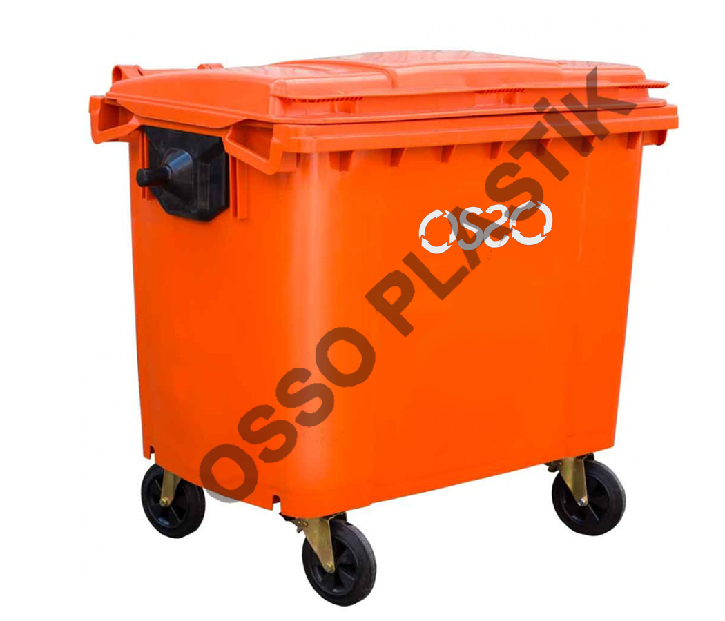 Osso Plastik Çöp Konteyneri 1100 Litre